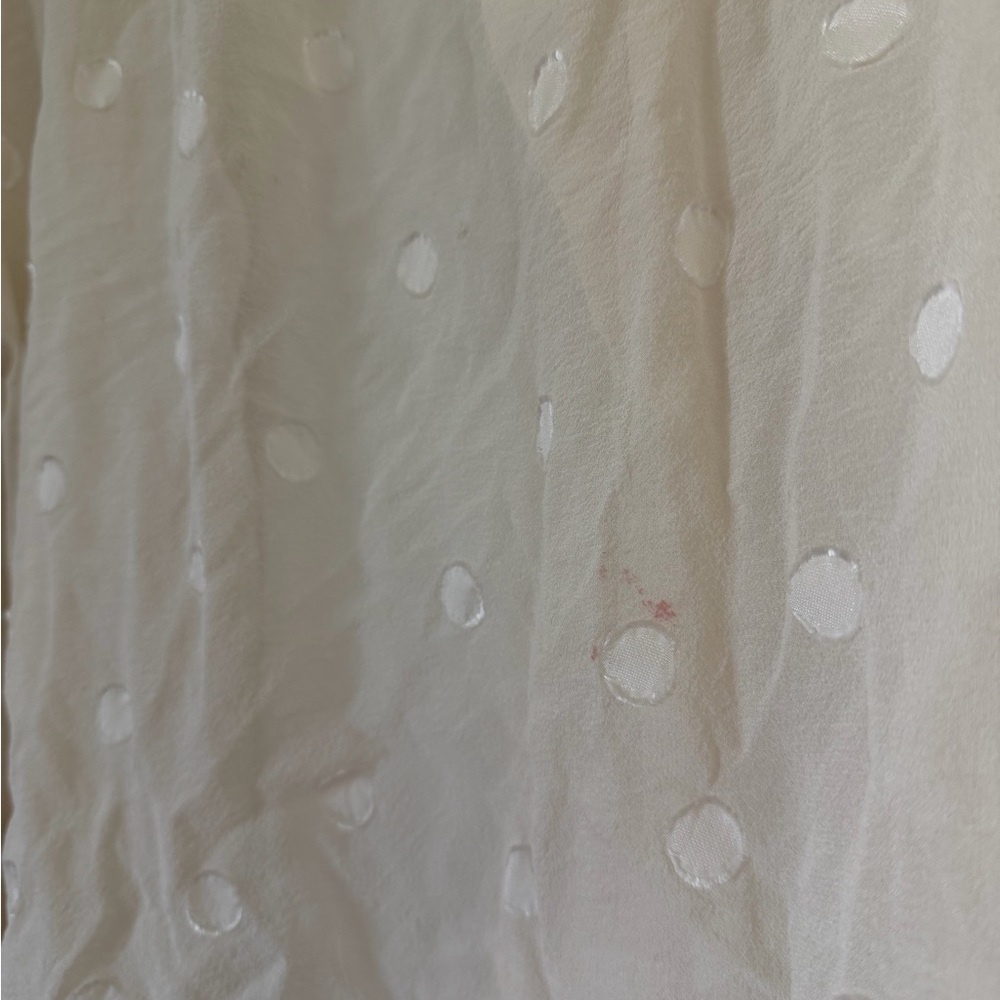 Kate Spade Cream Ruffled Blouse - Picture 6 of 10